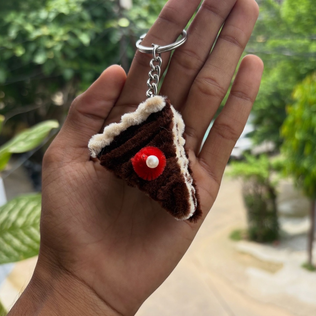Pastry keychain